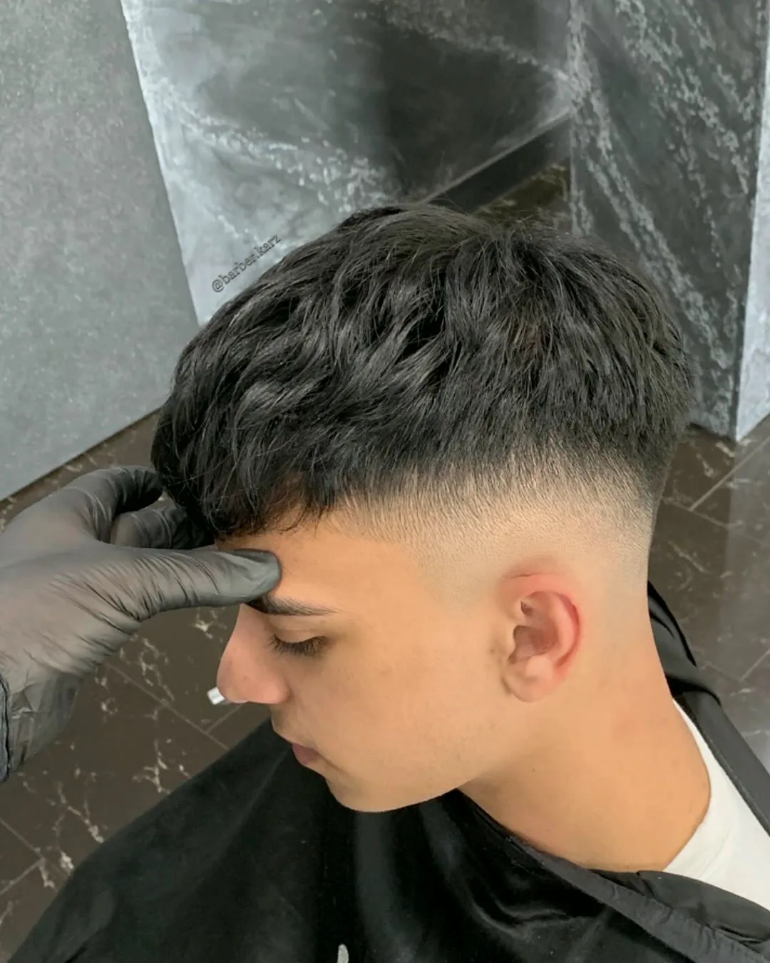 Mid fade, strakke lijn